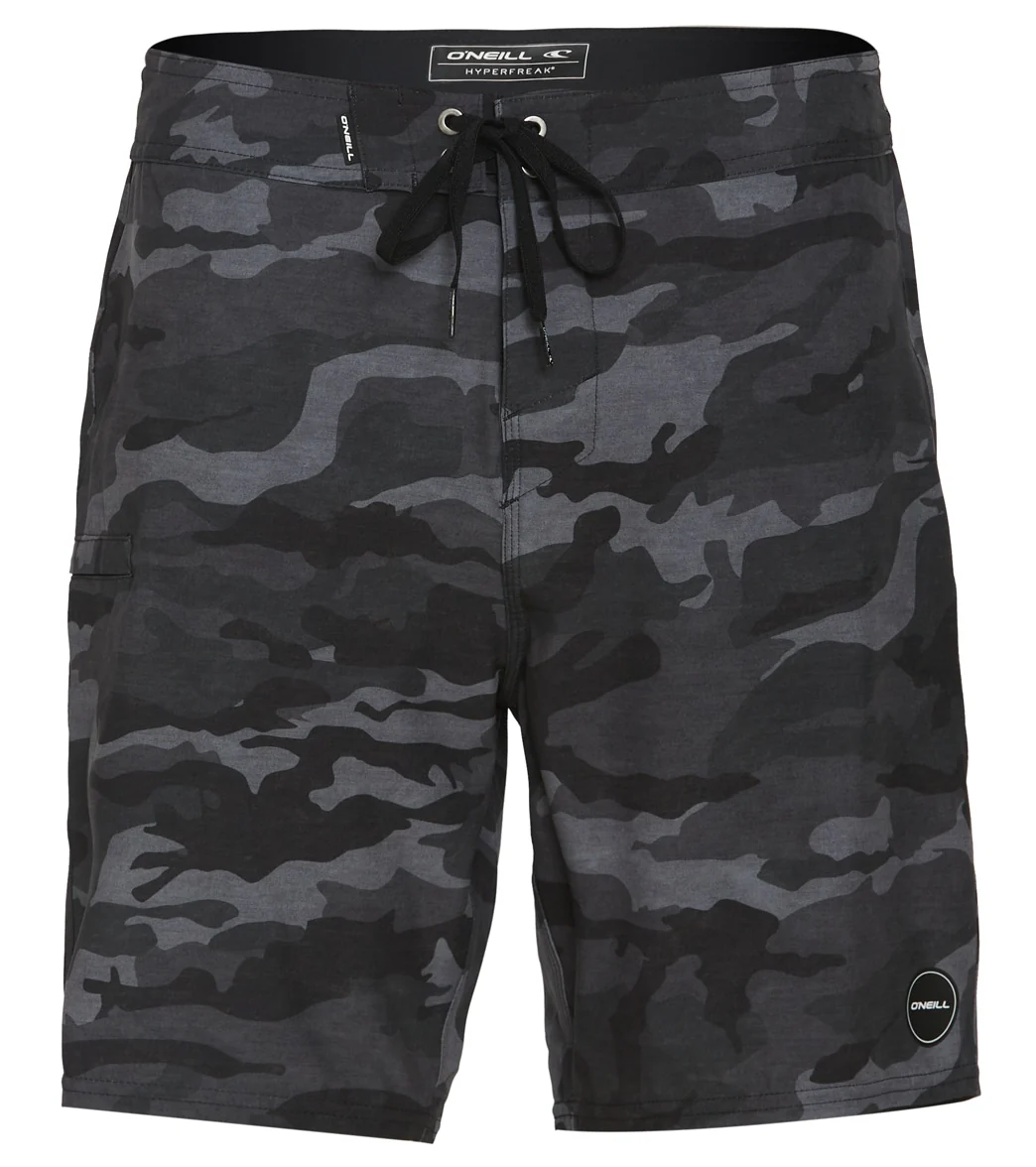 O'Neill Men's 19" Hyperfreak Camo Boardshorts - Image 4