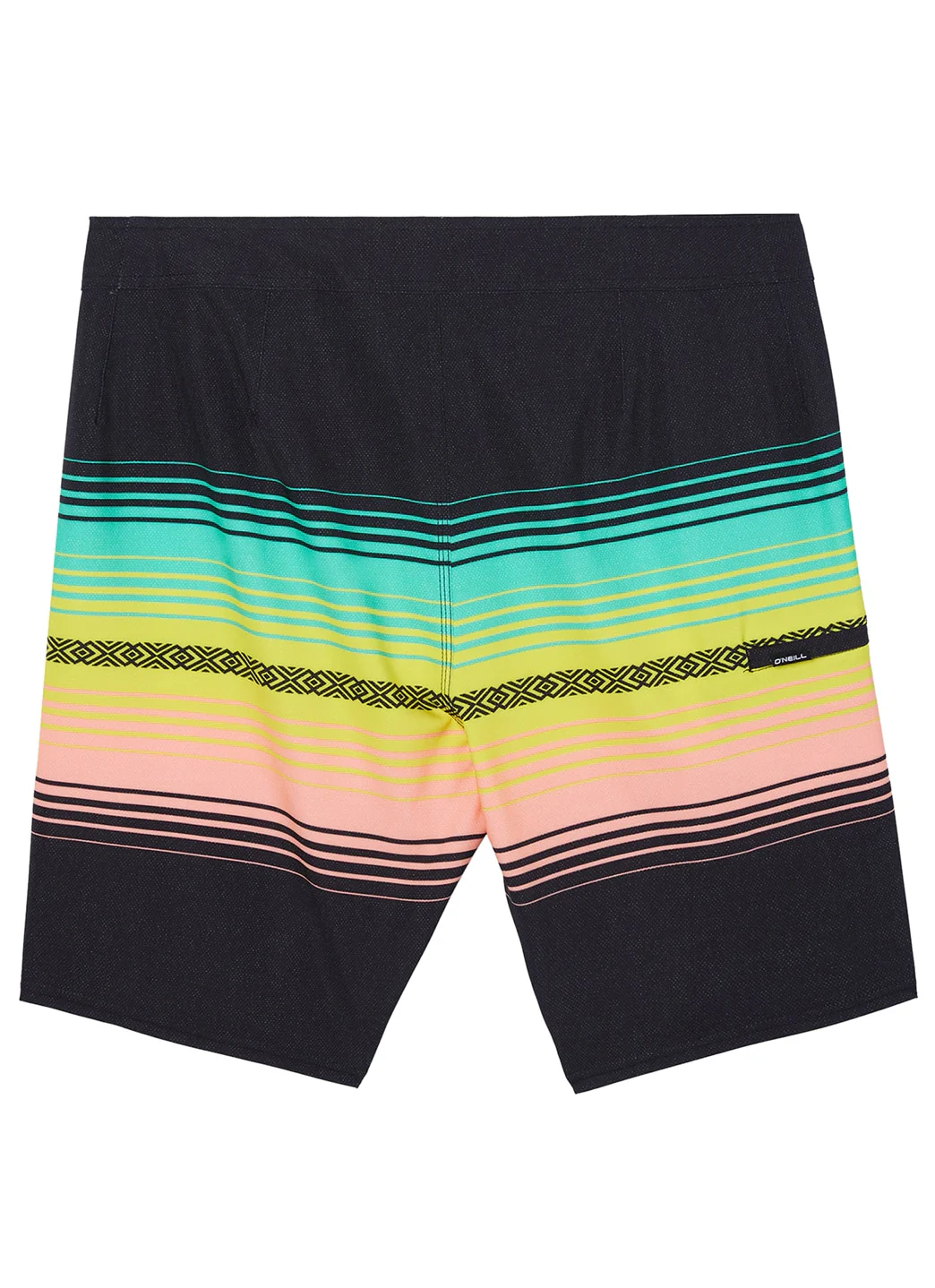 O'Neill Men's 19" Hyperfreak Heat Stripe Line Board Shorts - Image 9
