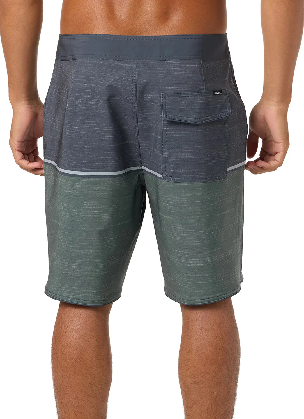 O'Neill Men's 19" Hyperfreak Mysto Block Scallop Board Shorts - Image 4