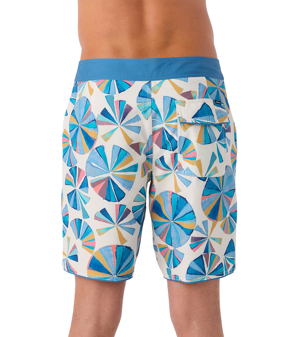 O'Neill Men's 19" Hyperfreak Mysto Scallop Board Shorts - Image 3