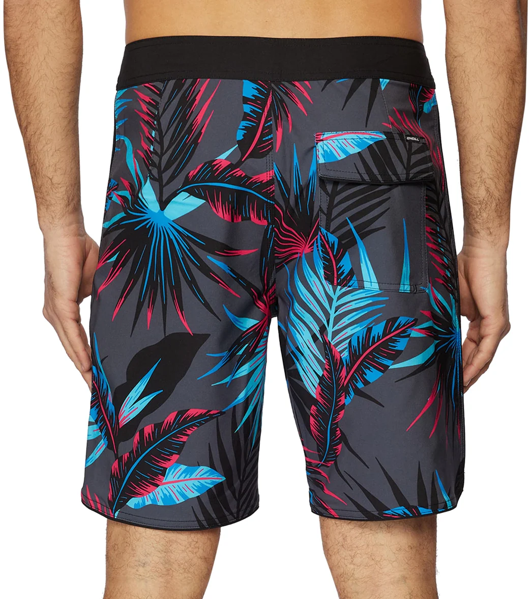 O'Neill Men's 19" Hyperfreak Tropic Shadow Board Shorts - Image 3