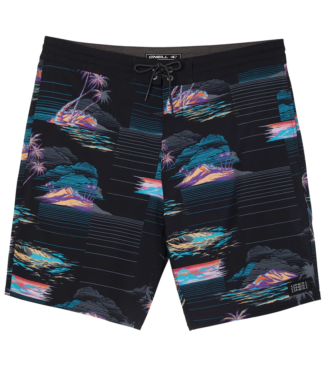 O'Neill Men's 19" Scenic Lines Cruzer Board Shorts - Image 4