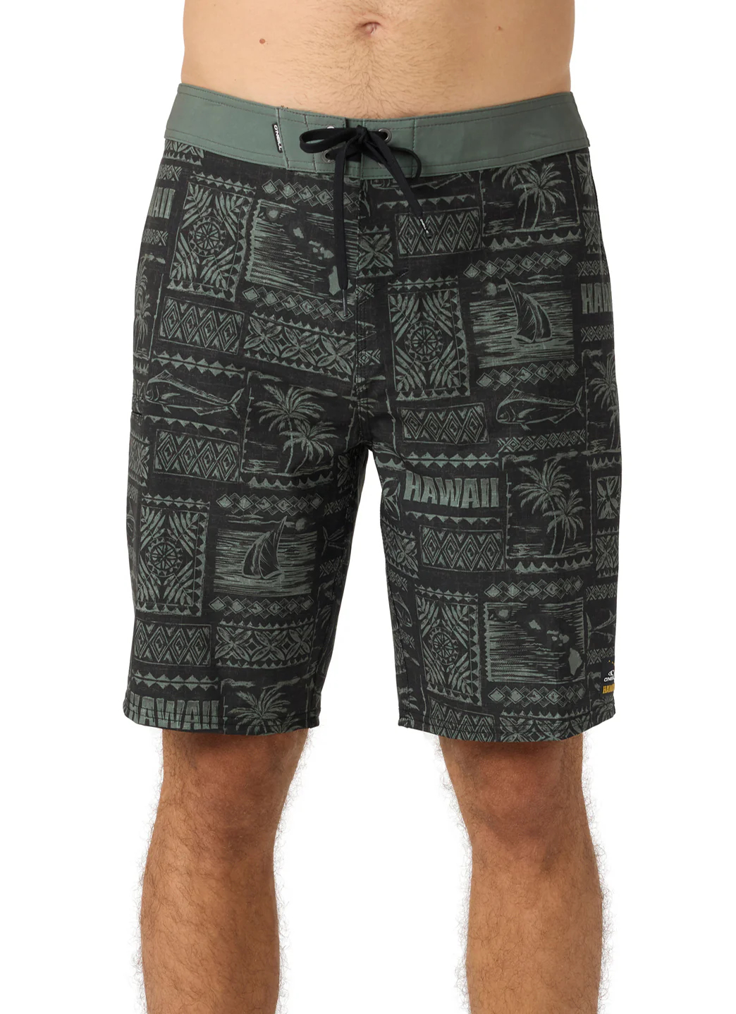 O'Neill Men's 20" Hyperfreak Heat Hawaii Board Shorts - Image 2