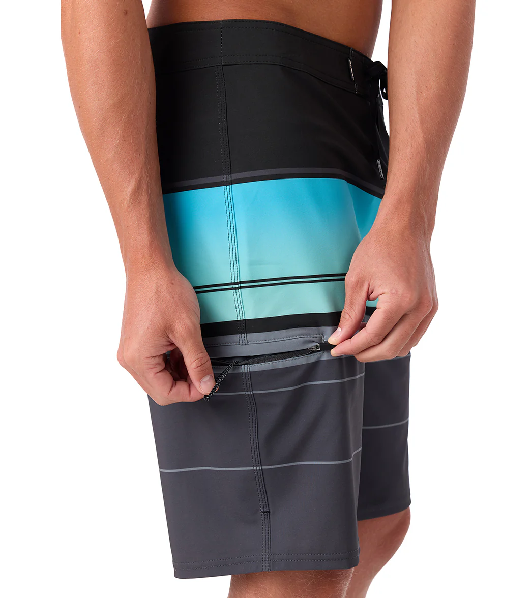 O'Neill Men's 21" Hyperfreak Heat Stripe Board Shorts - Image 7