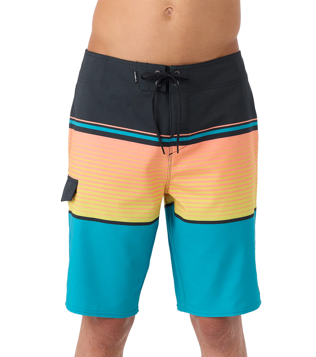 O'Neill Men's 21" Lennox Stripe Board Shorts - Image 5