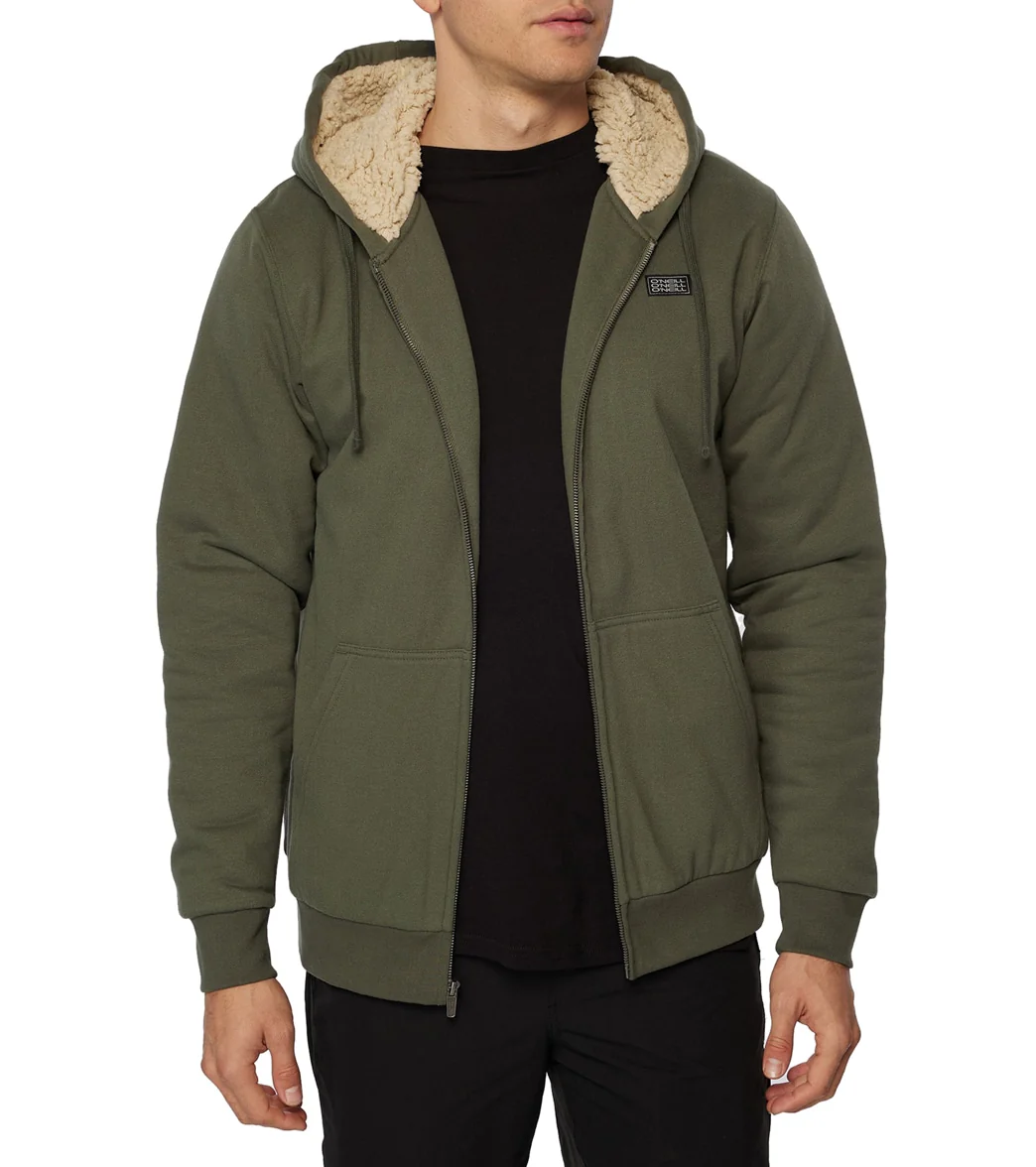 O'Neill Men's Fifty Two Sherpa Zip Hoodie