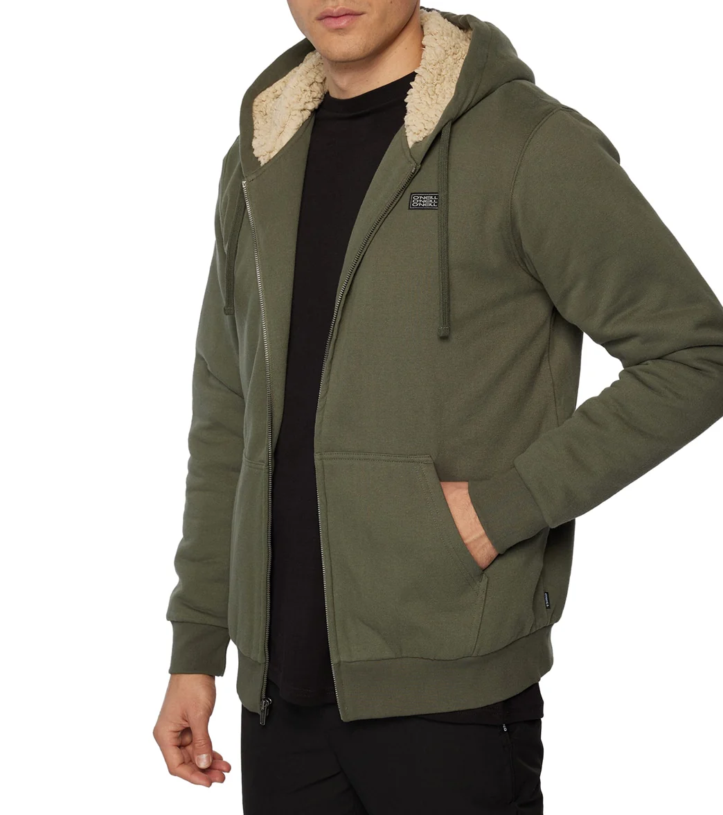 O'Neill Men's Fifty Two Sherpa Zip Hoodie - Image 4