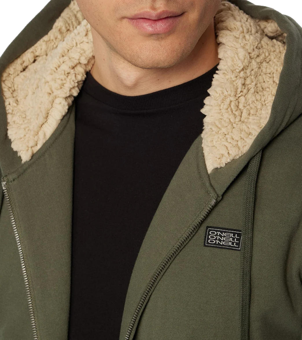 O'Neill Men's Fifty Two Sherpa Zip Hoodie - Image 5