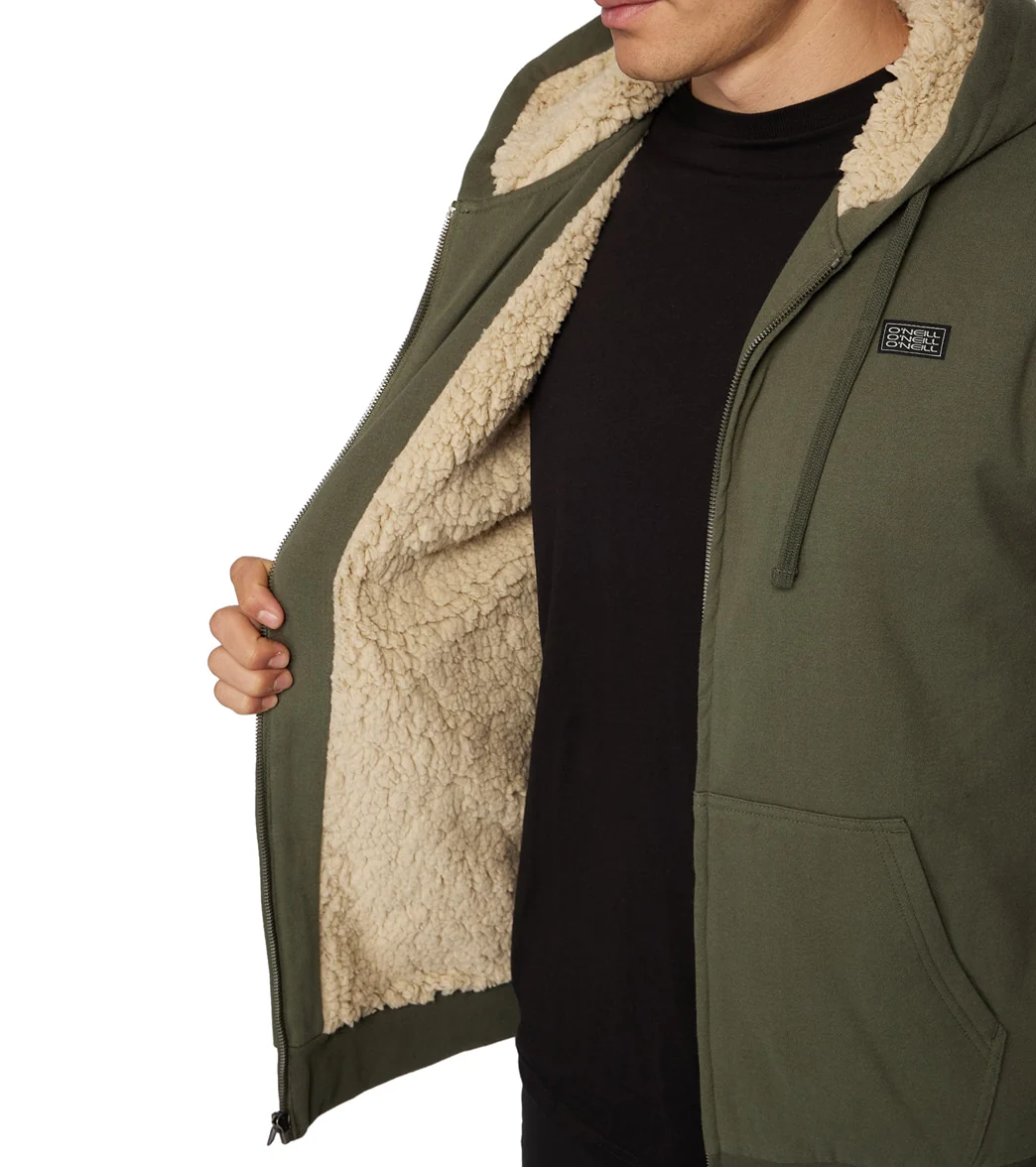 O'Neill Men's Fifty Two Sherpa Zip Hoodie - Image 7