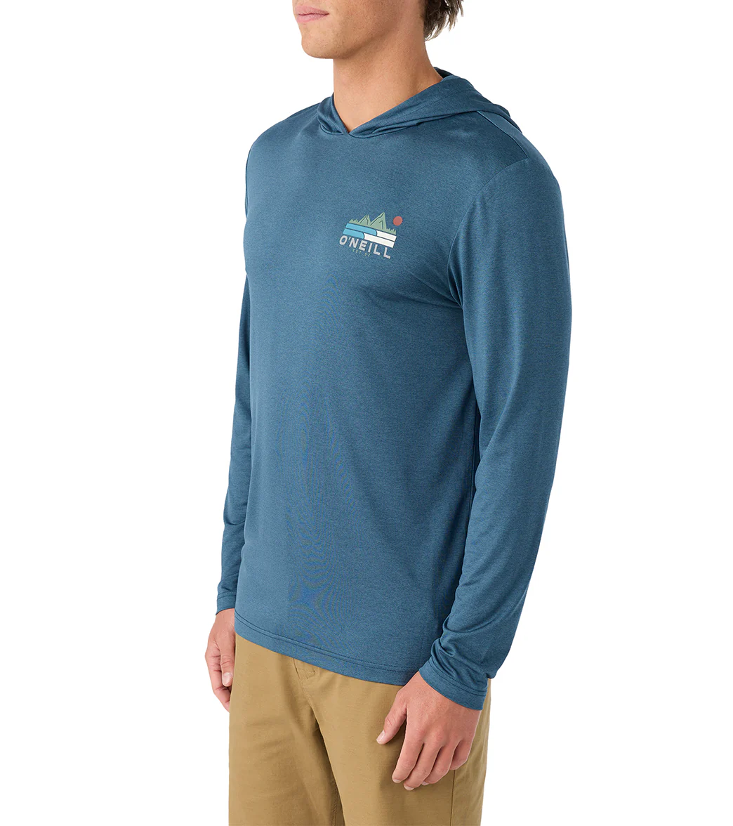 O'Neill Men's Traveler UPF Pullover Hooded Long Sleeve Surf Shirt - Image 2