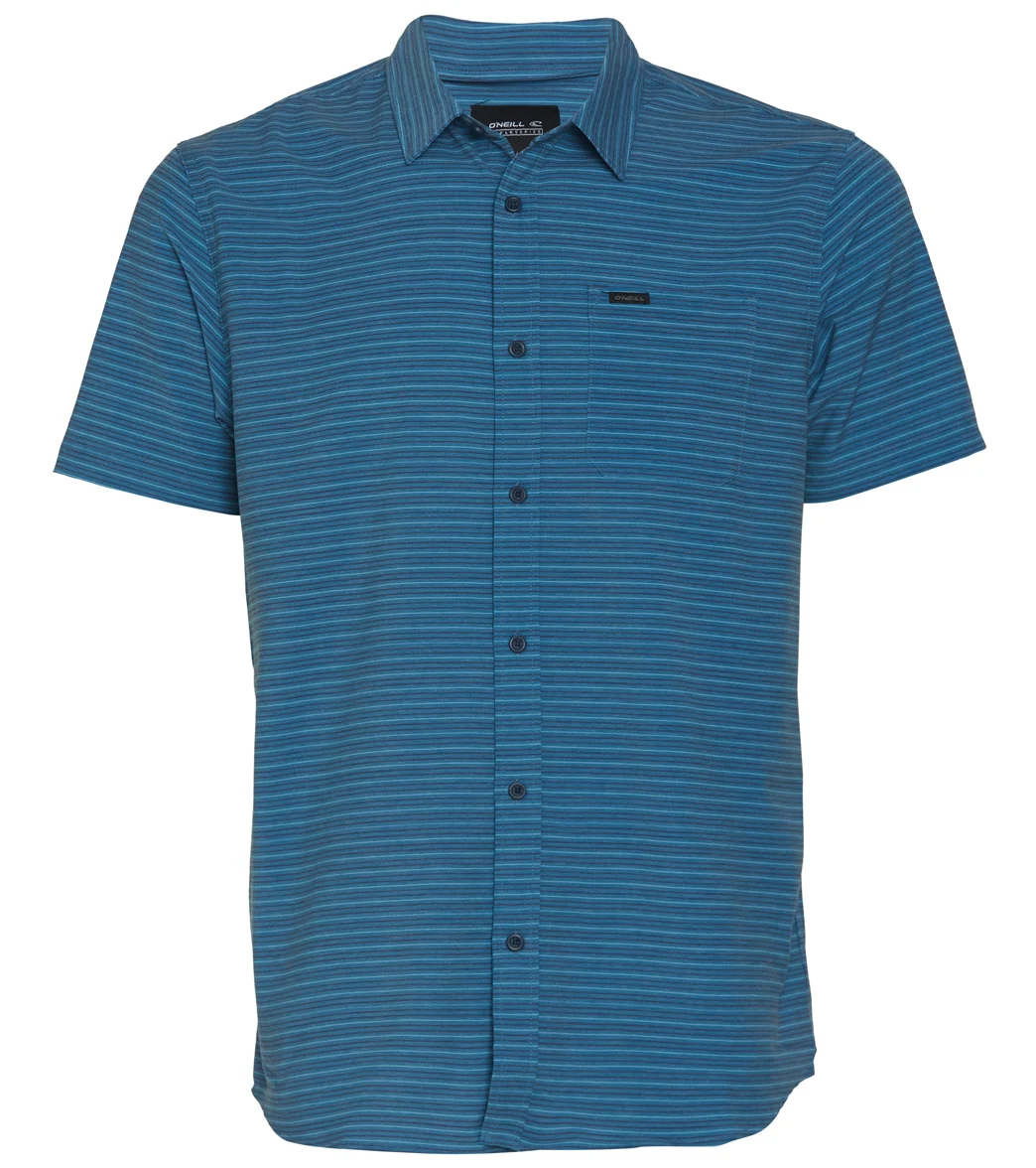 O'Neill Men's Trvlr Traverse Short Sleeve Button Up Shirt