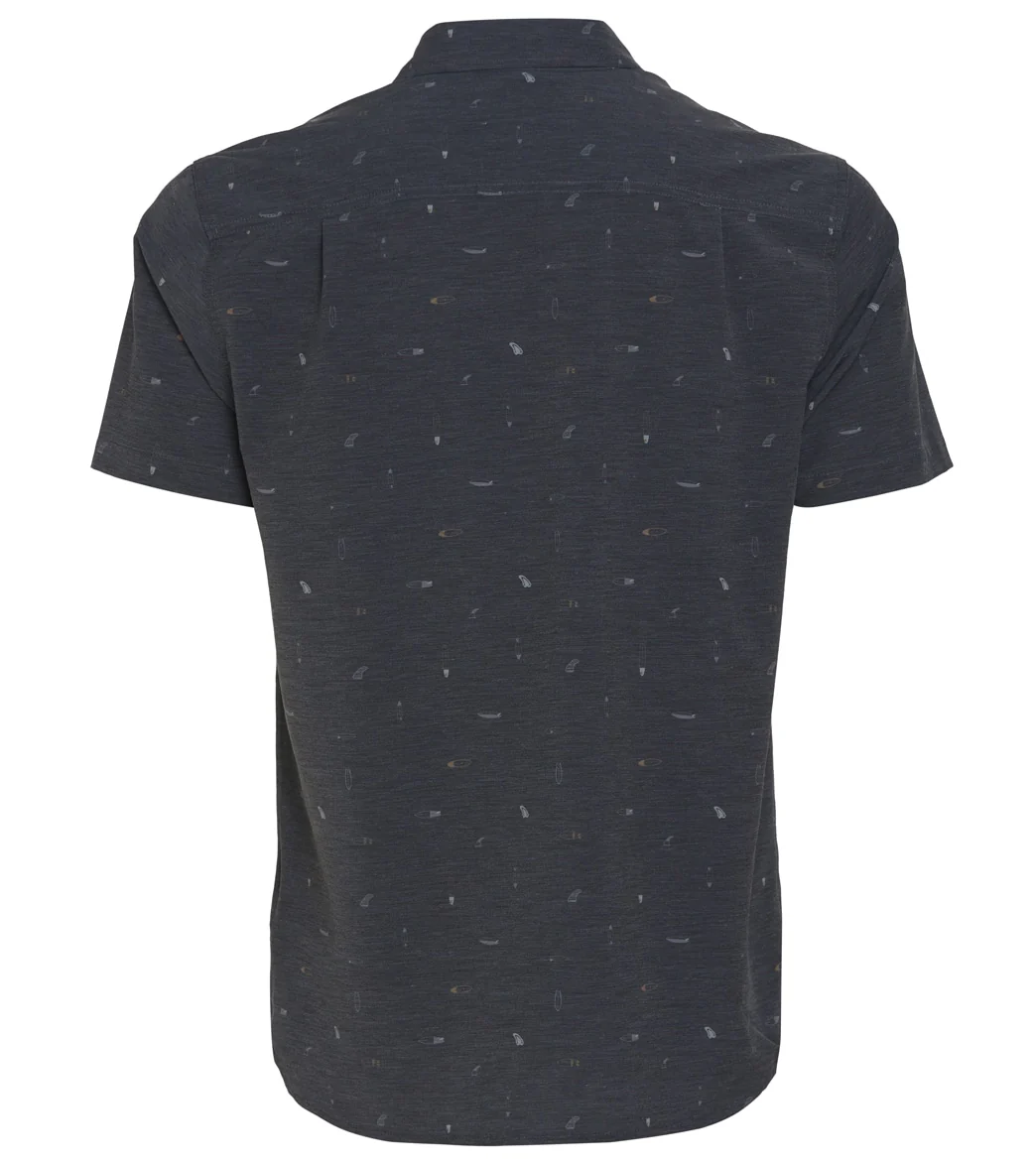 O'Neill Men's Trvlr Traverse Short Sleeve Button Up Shirt - Image 6