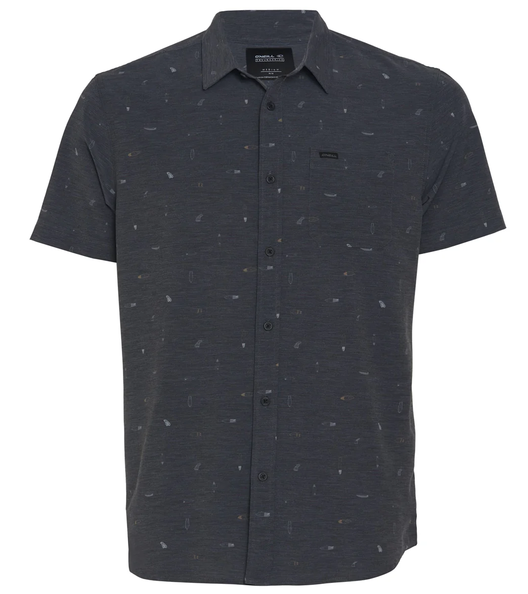 O'Neill Men's Trvlr Traverse Short Sleeve Button Up Shirt - Image 8