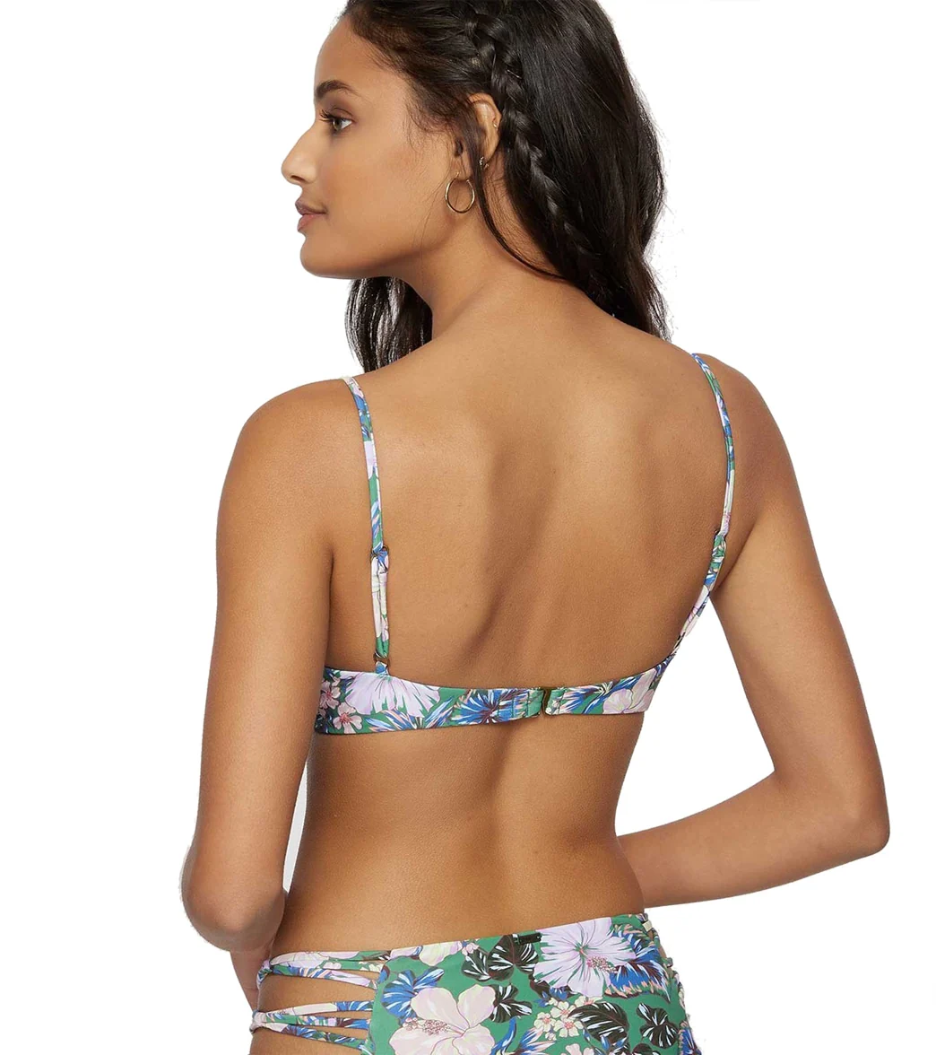 O'Neill Women's Bellamy Floral Pismo Bikini Top - Image 2
