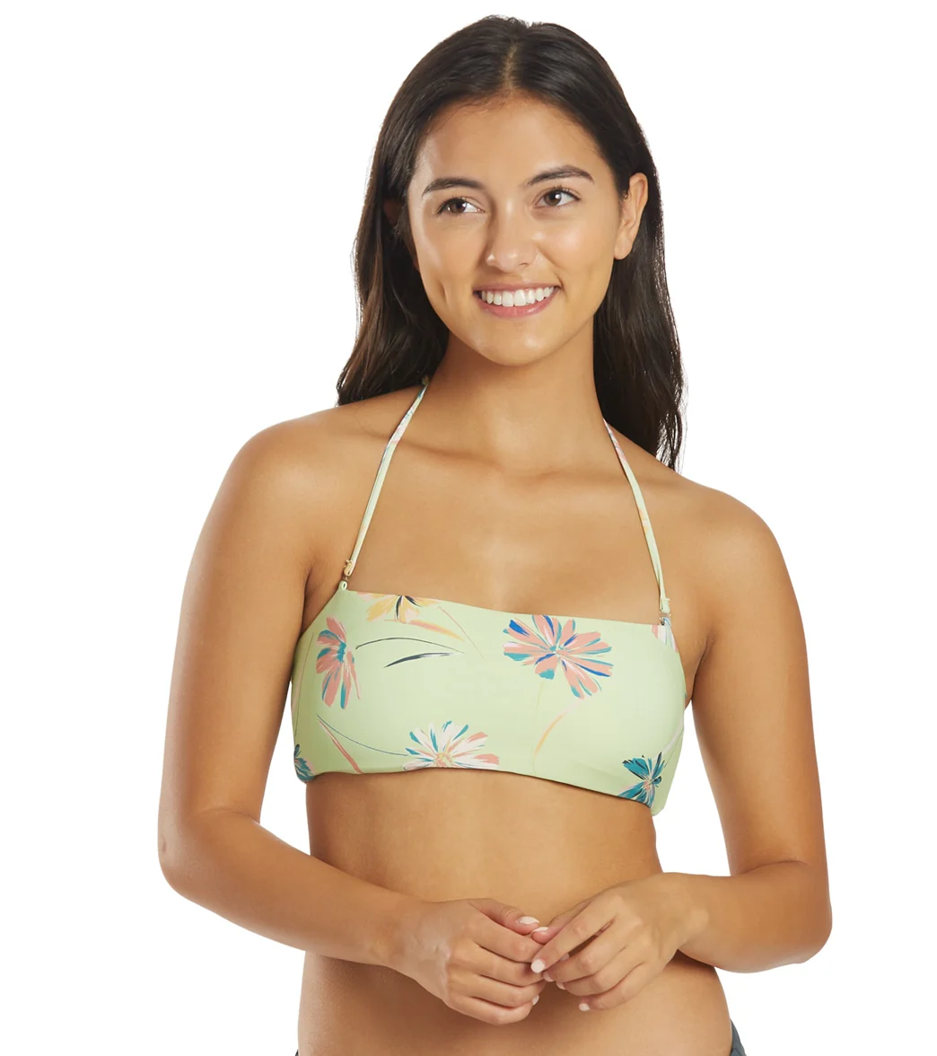 O'Neill Women's Dreamland Brook Floral Reversible Bandeau Bikini Top - Image 8
