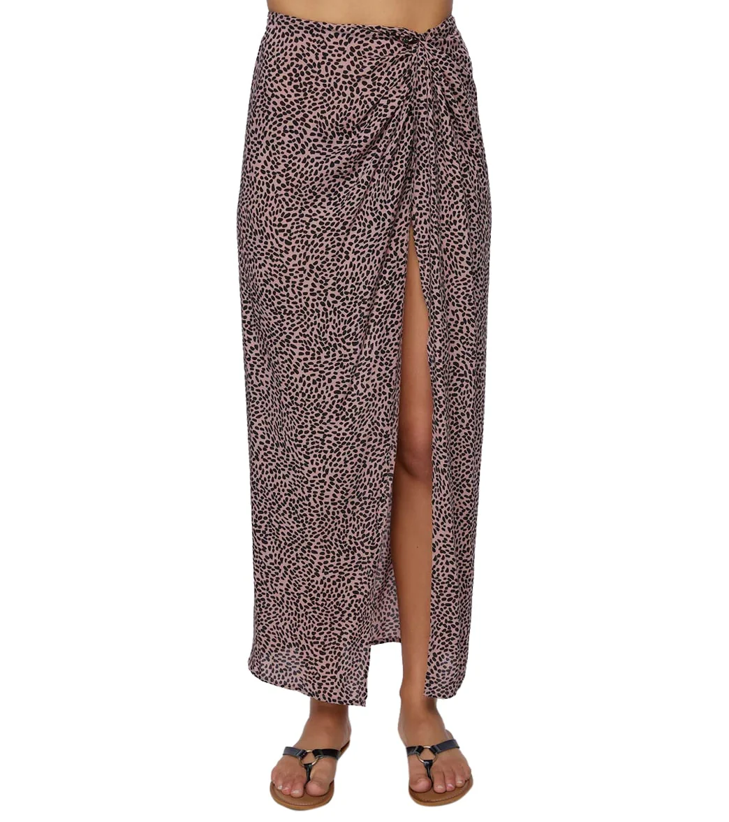 O'Neill Women's Hanalei Printed Wrap Cover Up Skirt - Image 7