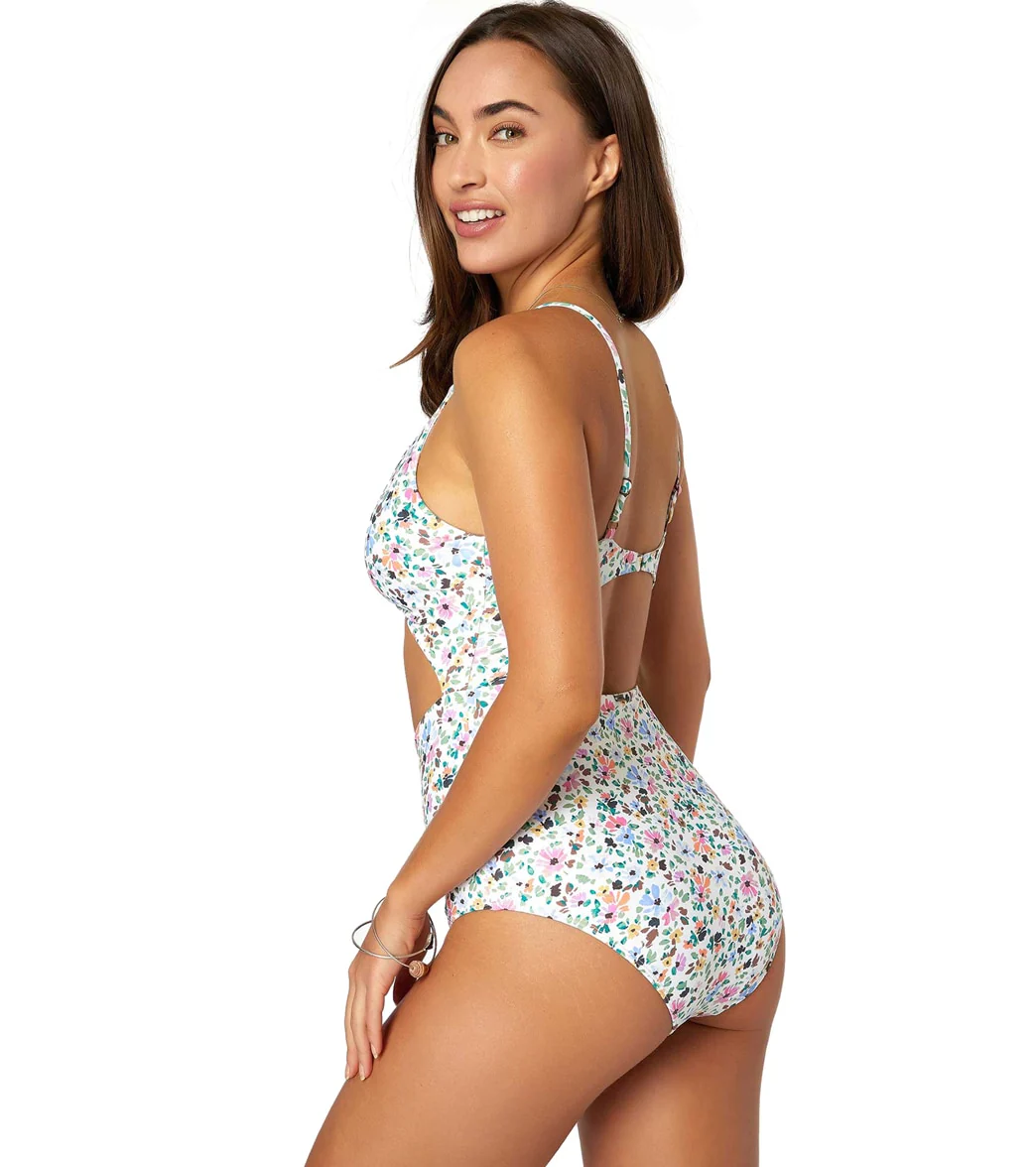 O'Neill Women's Maggie Ditsy Twisted One Piece Swimsuit - Image 3