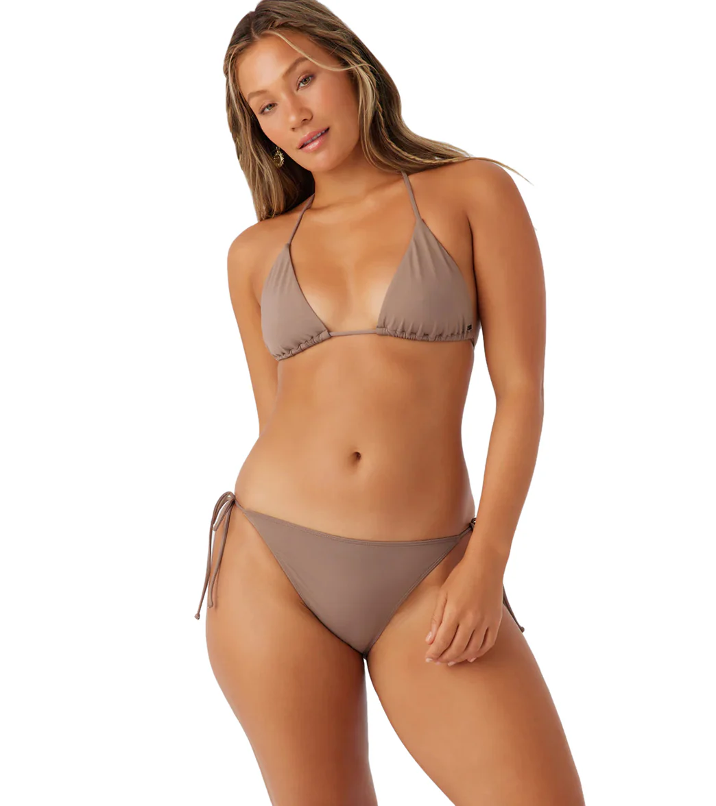 O'Neill Women's Saltwater Solids Maracas Tie Side Bikini Bottom - Image 52