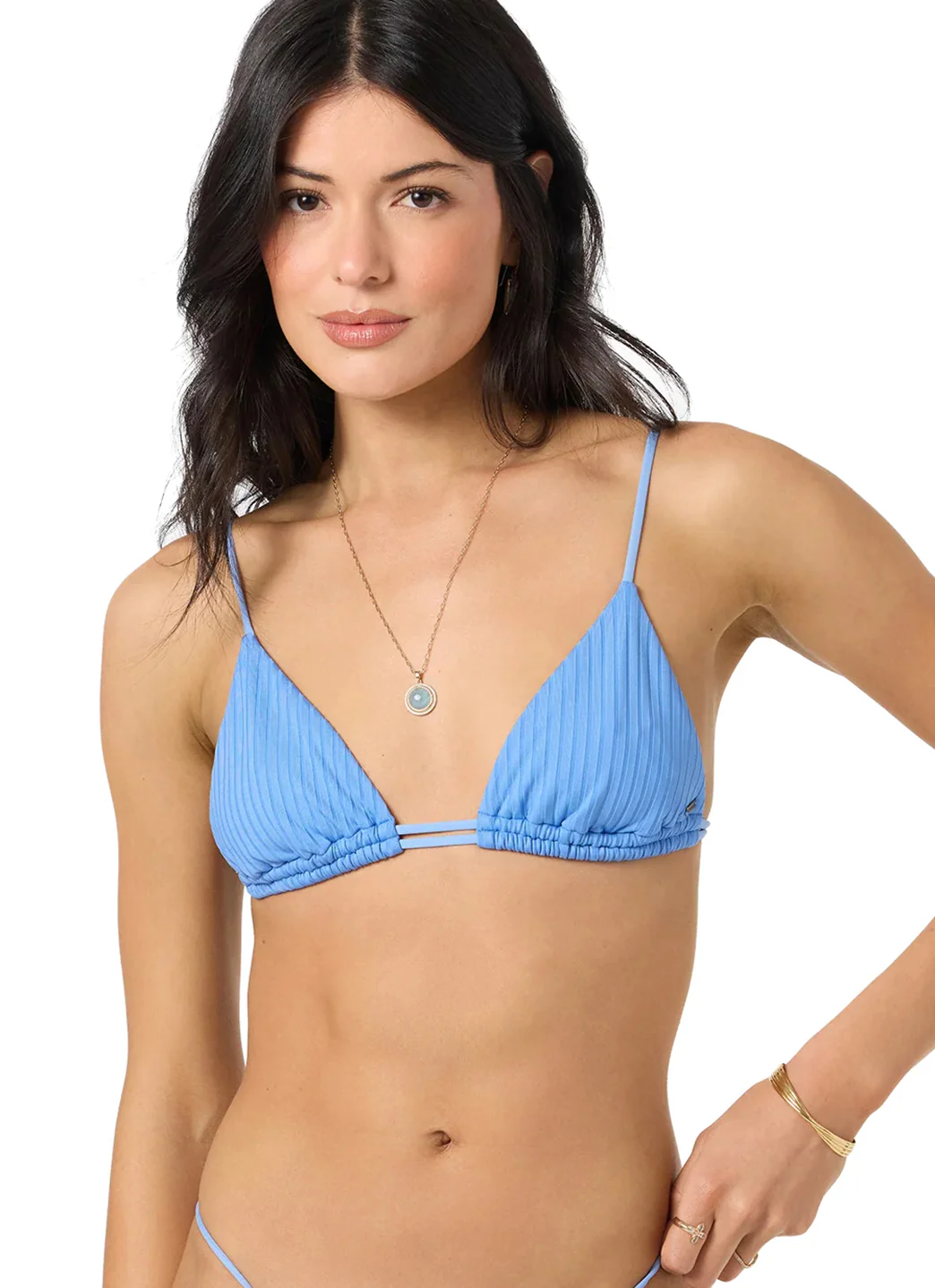 O'Neill Women's Shorebreak Rib Tanning Tri Bikini Top