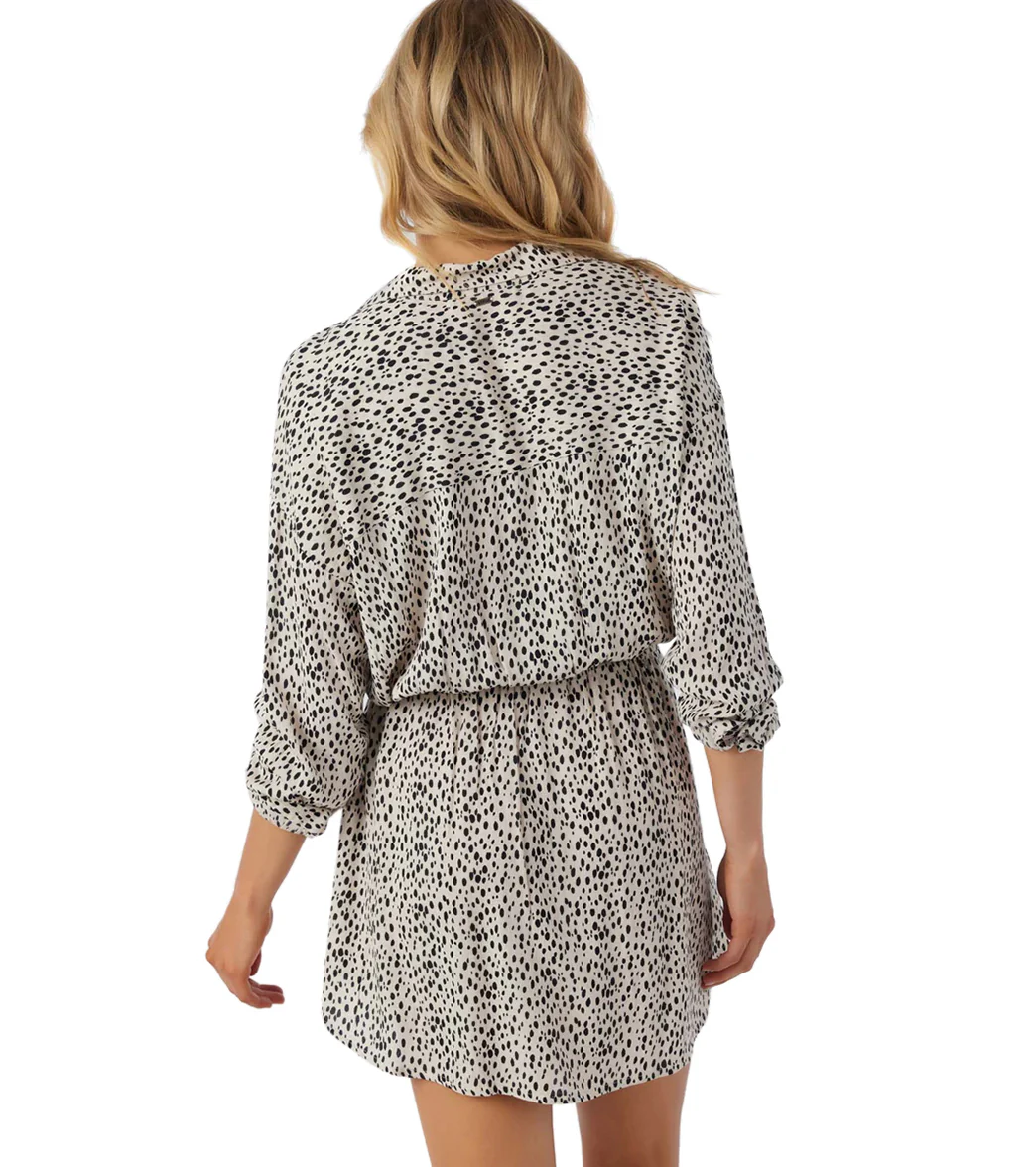 O'Neill Women's Swim Saltwater Essentials Cami Printed Cover Up Dress - Image 3