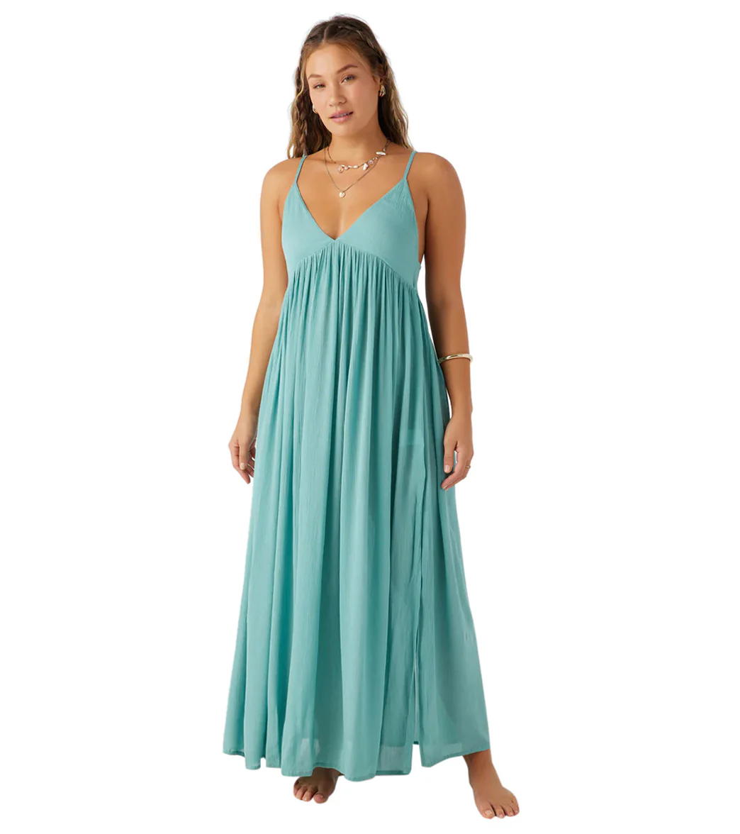 O'Neill Women's Swim Saltwater Solids Mel Maxi Cover Up Dress - Image 19