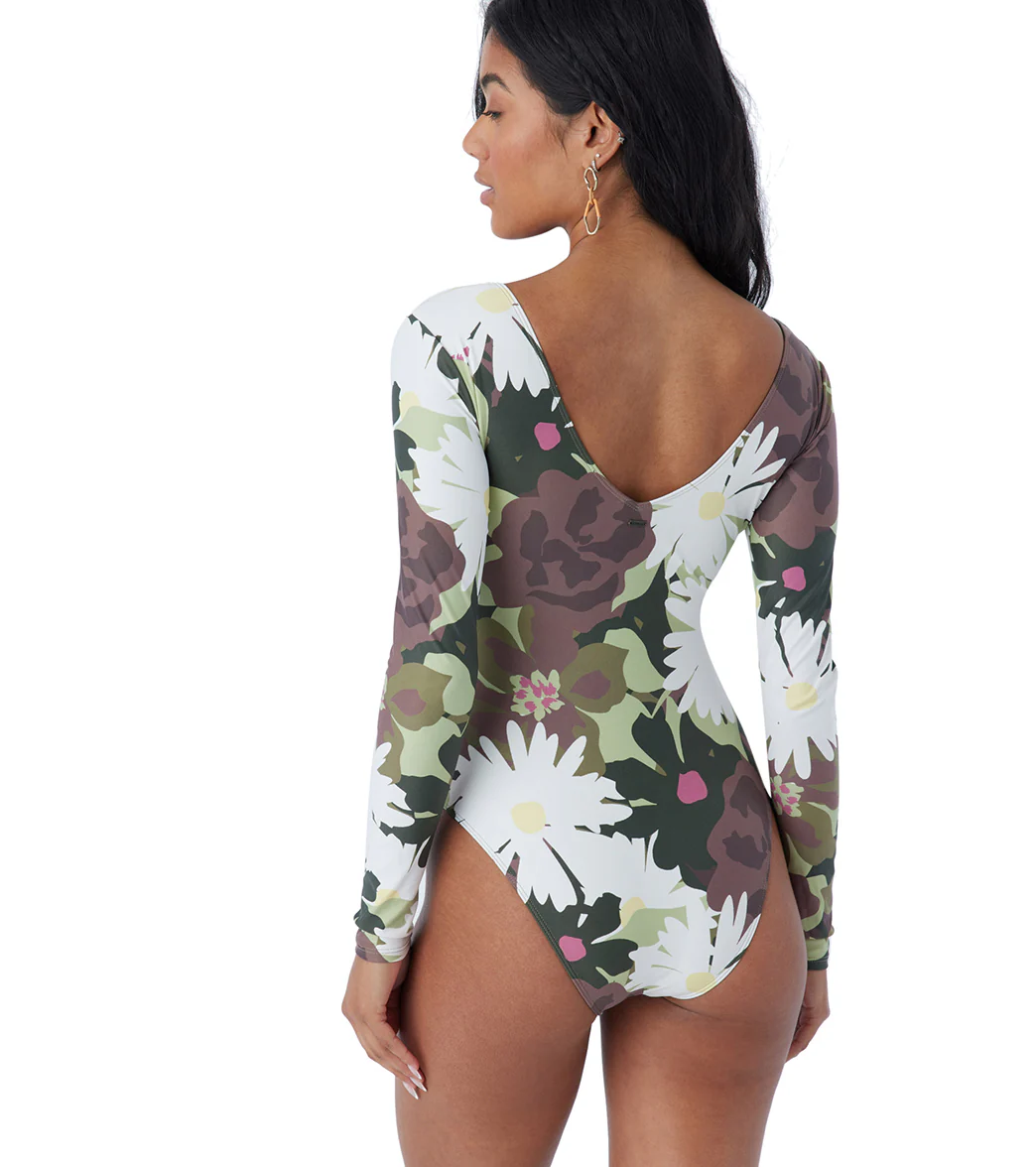 O'Neill Women's Tamara Floral San Marco One Piece Swimsuit - Image 3