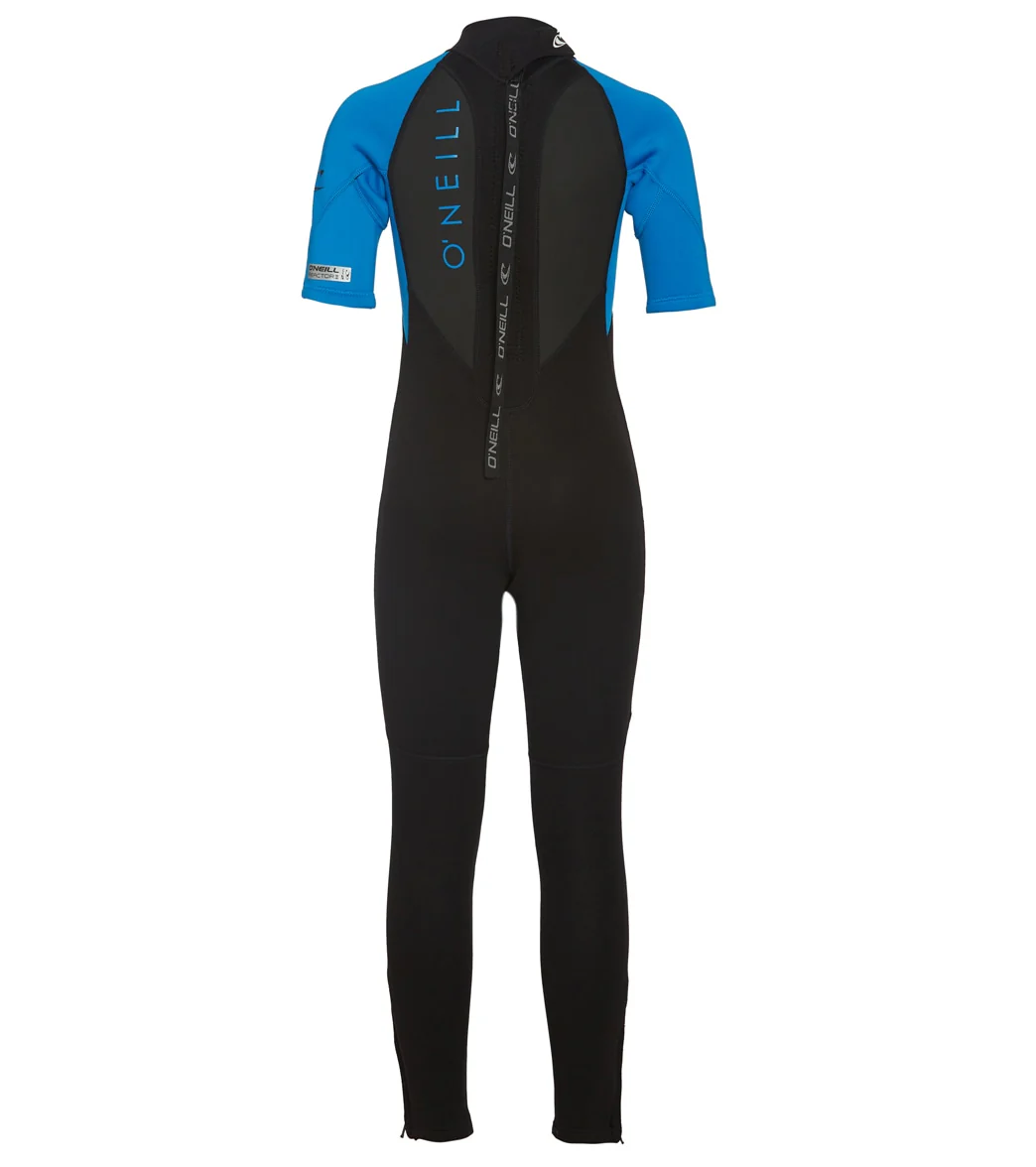 O'Neill Youth Reactor 2MM Back Zip Short Sleeve Fullsuit - Image 6