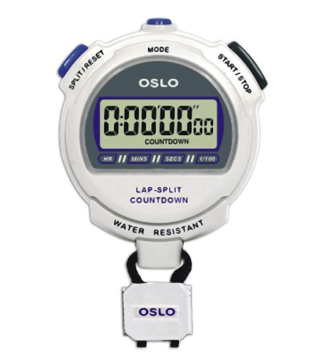 Oslo by Robic Silver 2.0 Twin Chrono w/ Countdown Timer