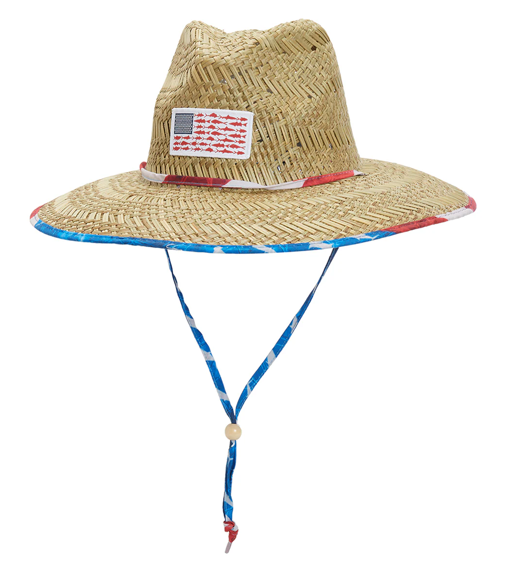 Peter Grimm Loyalist Lifeguard Straw 4.25" Brim Sun Hat - Image 6