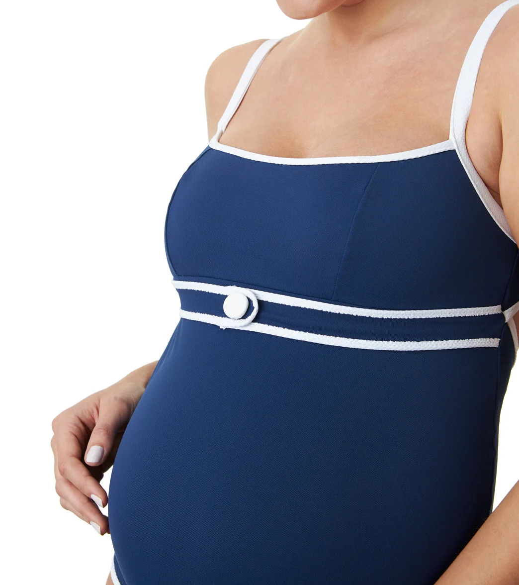 Pez D'or Maternity Rimini Pique One Piece Swimsuit - Image 3