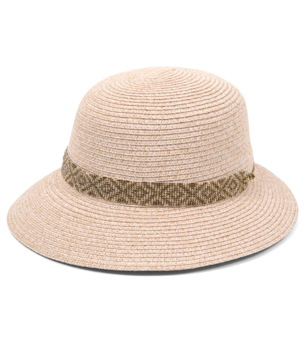 Physician Endorsed Women's Diamante Straw Hat