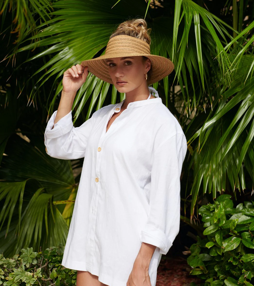 Physician Endorsed Women's Maddie Wide Brim Visor - Image 3