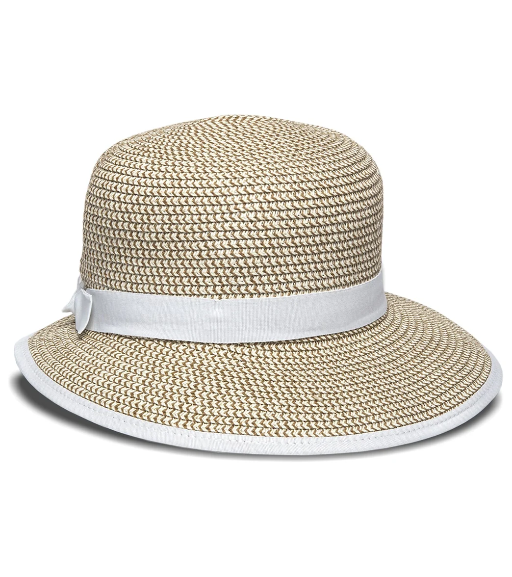 Physician Endorsed Women's Pitch Perfect Contrast Straw Hat - Image 6