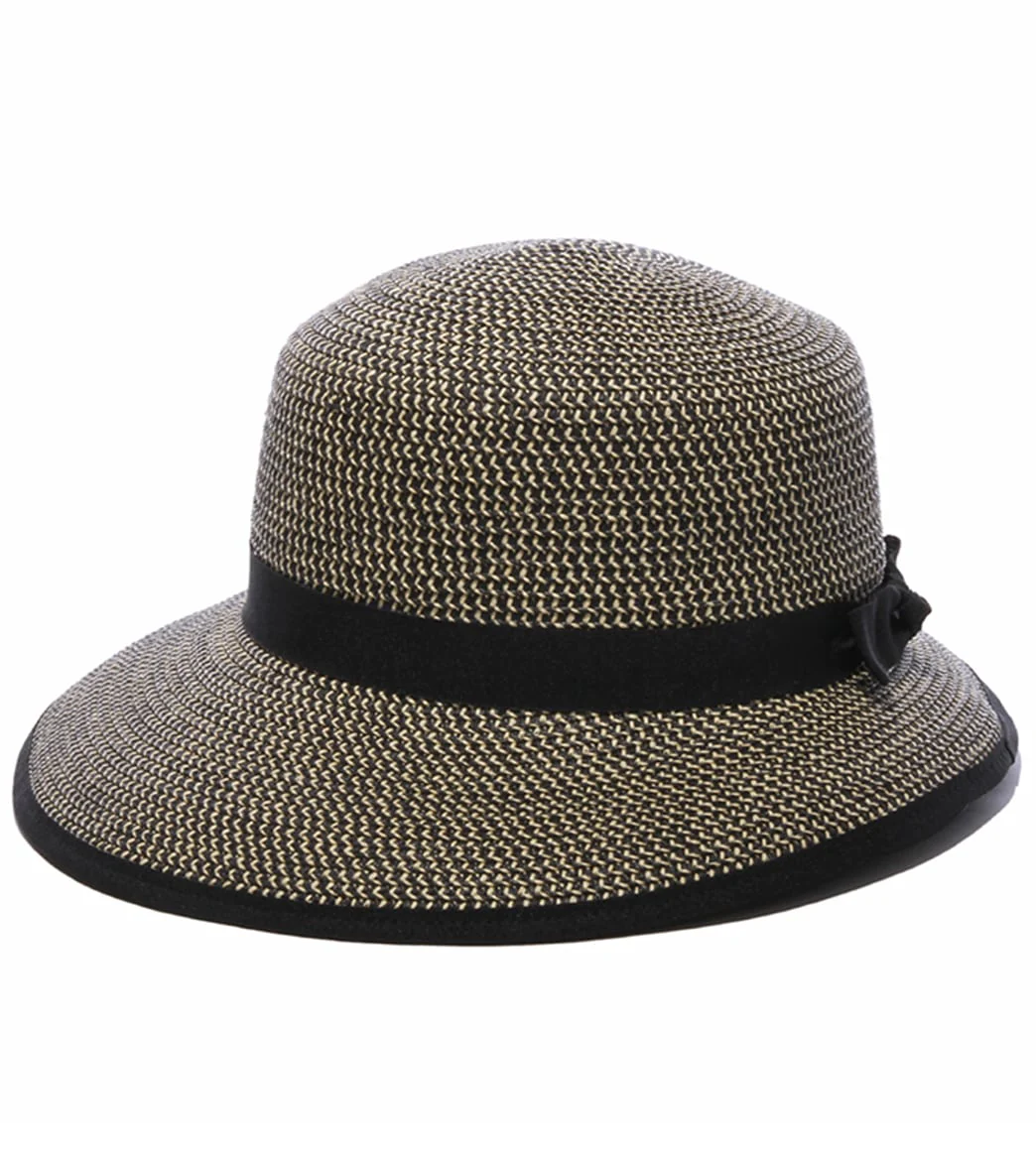Physician Endorsed Women's Pitch Perfect Contrast Straw Hat - Image 9