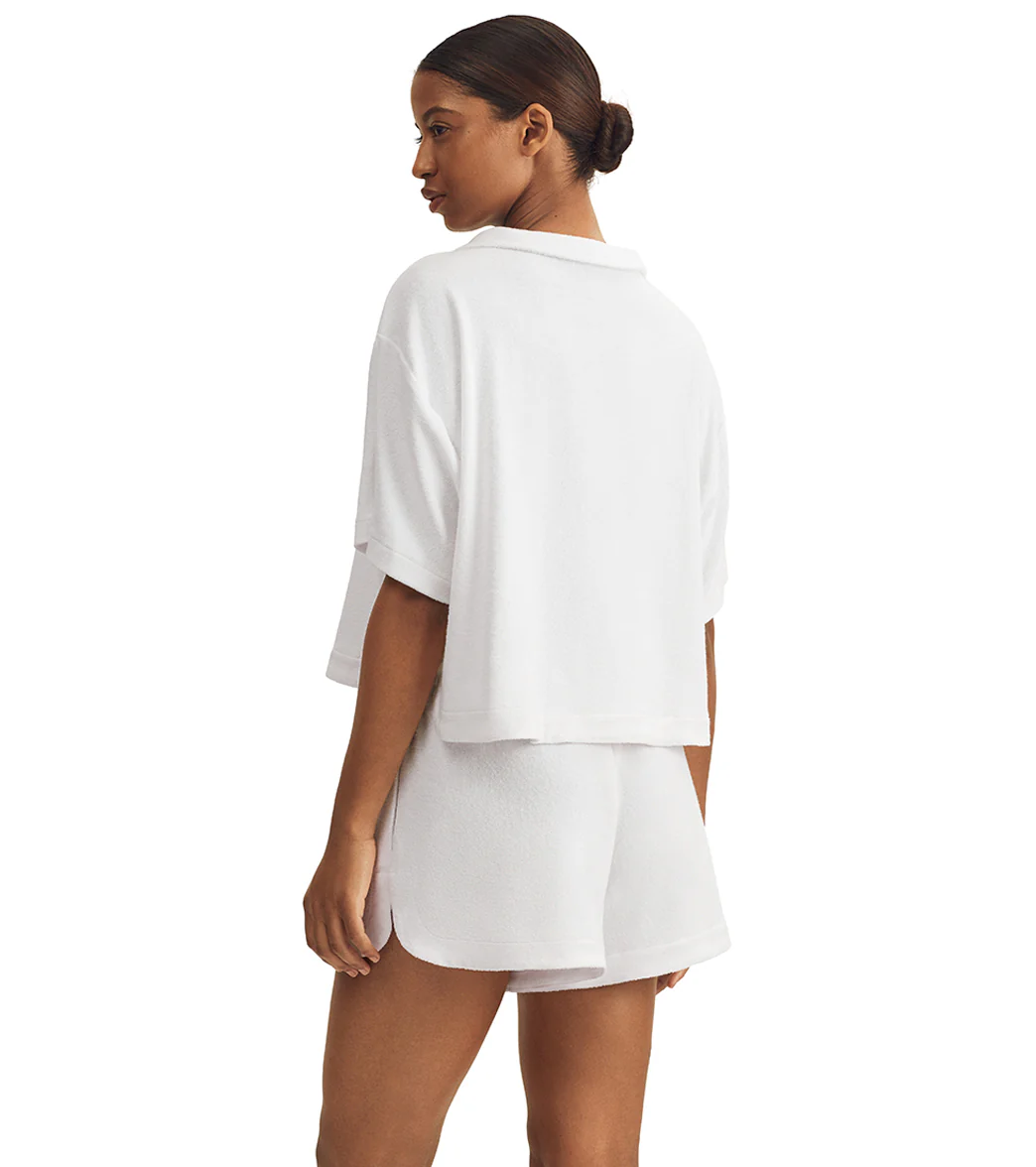 Polo Ralph Lauren Women's Collar Shirt & Short Set - Image 3