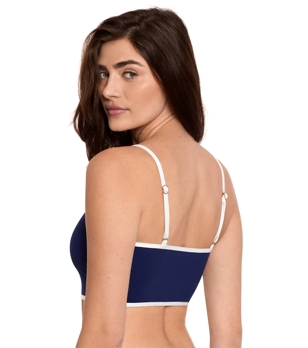 Polo Ralph Lauren Women's Logo Icons Crop Cami Bikini Top - Image 2