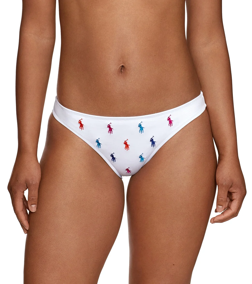 Polo Ralph Lauren Women's Logo Icons Devin Hipster Bikini Bottom - Image 6