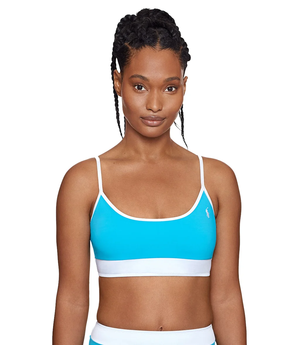 Polo Ralph Lauren Women's Logo Icons Midkini Bikini Top