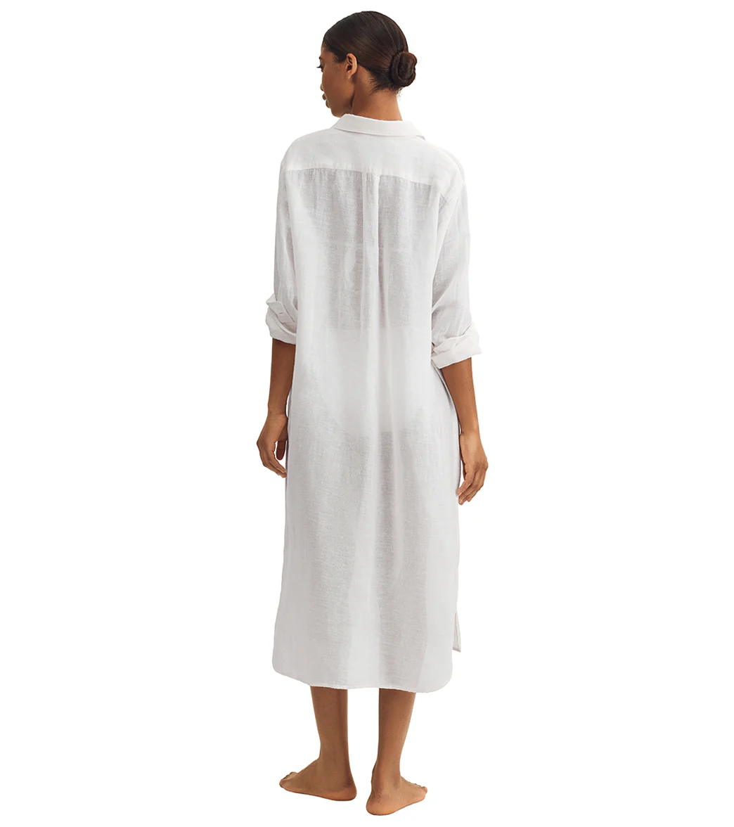 Polo Ralph Lauren Women's Maxi Boyfriend Shirt - Image 3