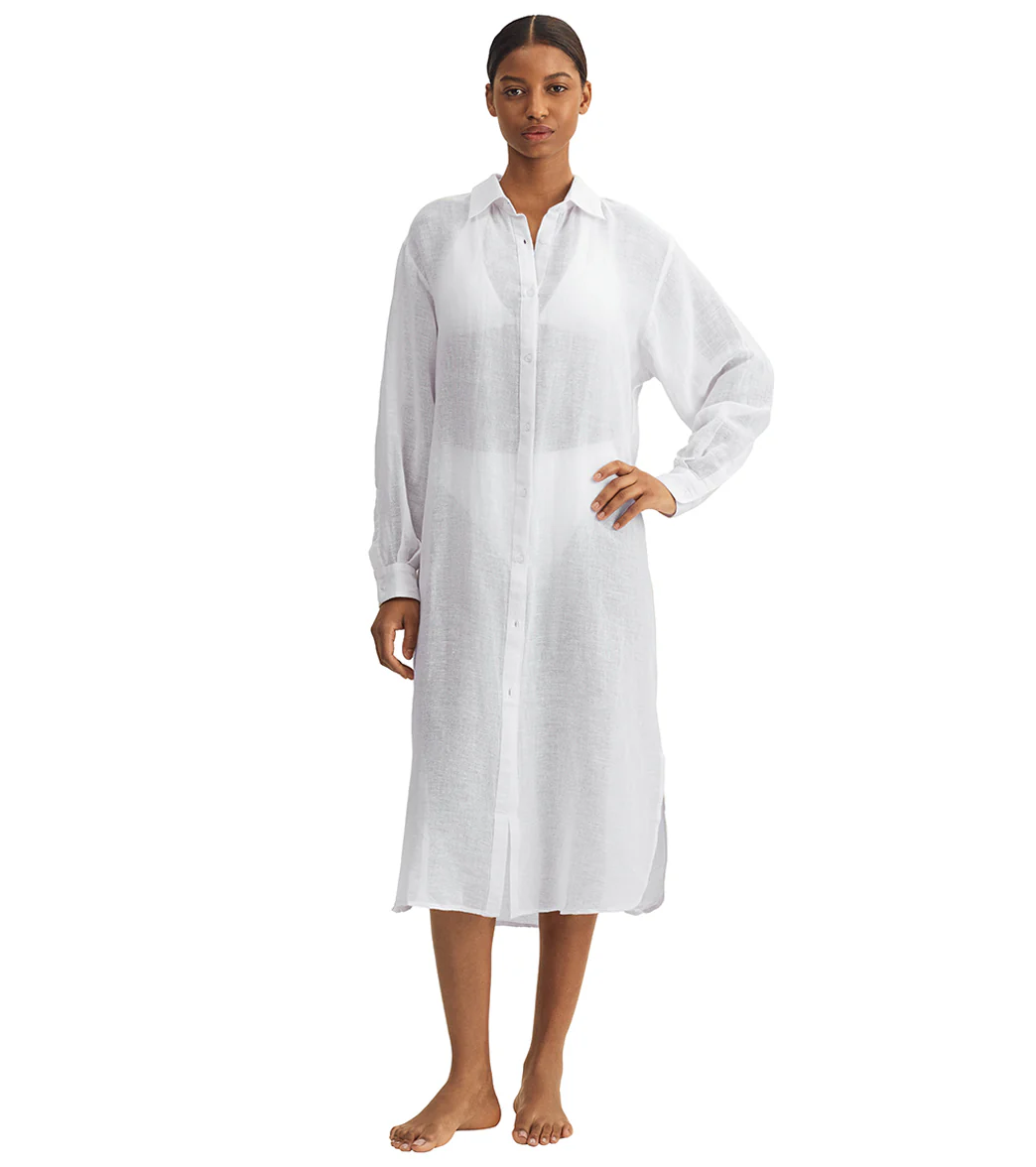Polo Ralph Lauren Women's Maxi Boyfriend Shirt - Image 6