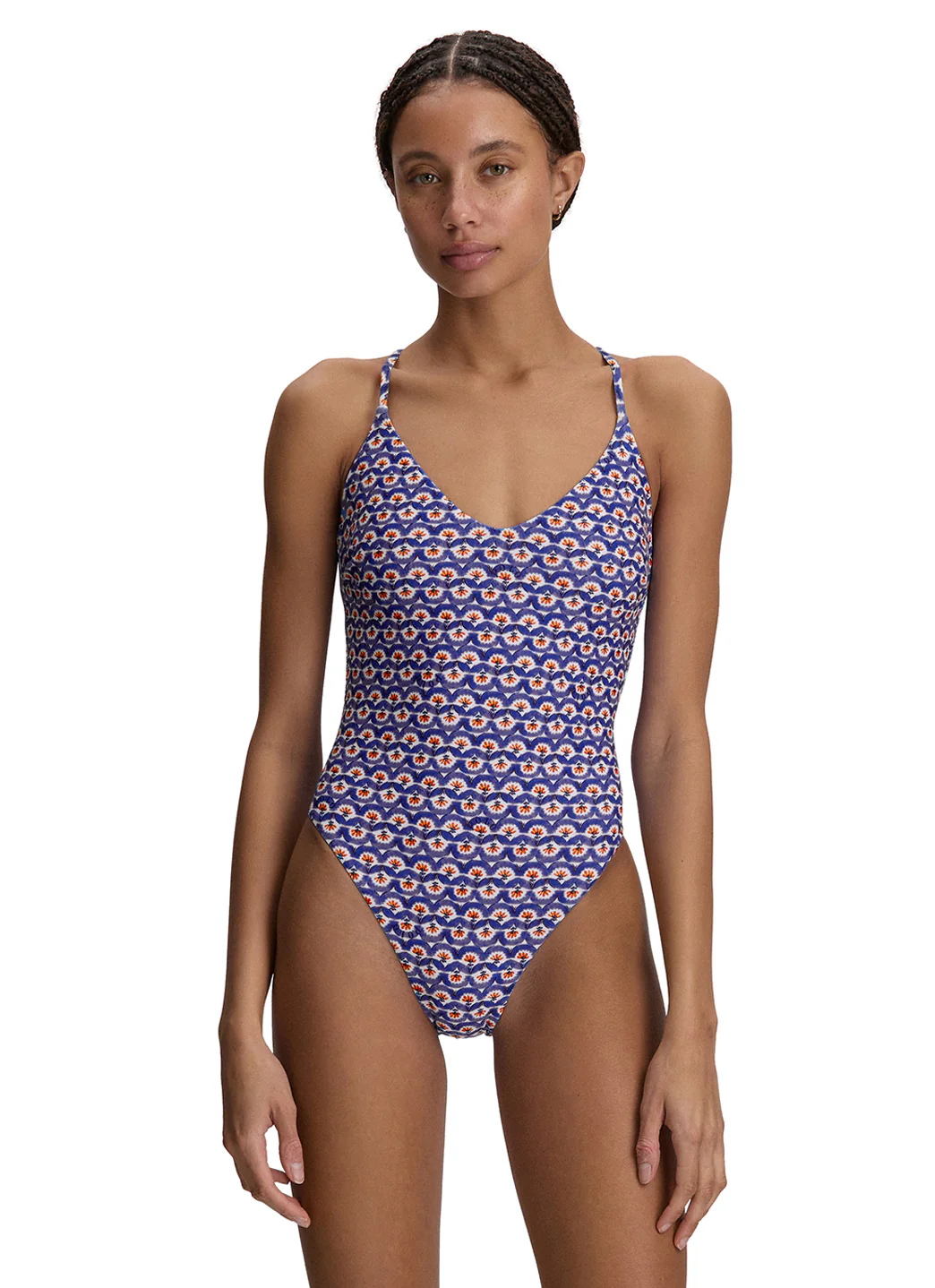 Polo Ralph Lauren Women's Merrow Cross Back Kennedy One Piece Swimsuit - Image 2