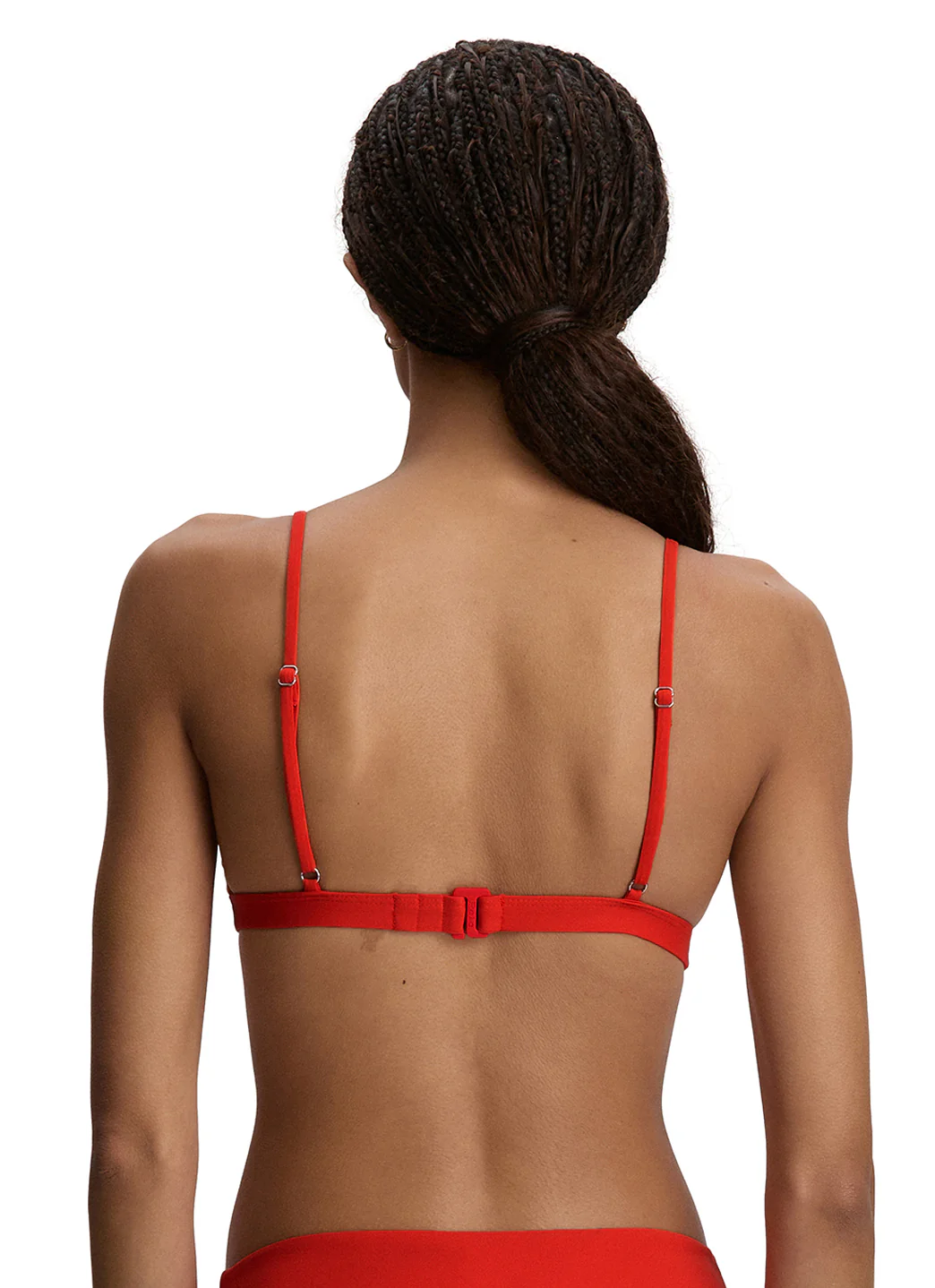 Polo Ralph Lauren Women's Minimal Solids V Neck Bralette Bikini Top - Image 5