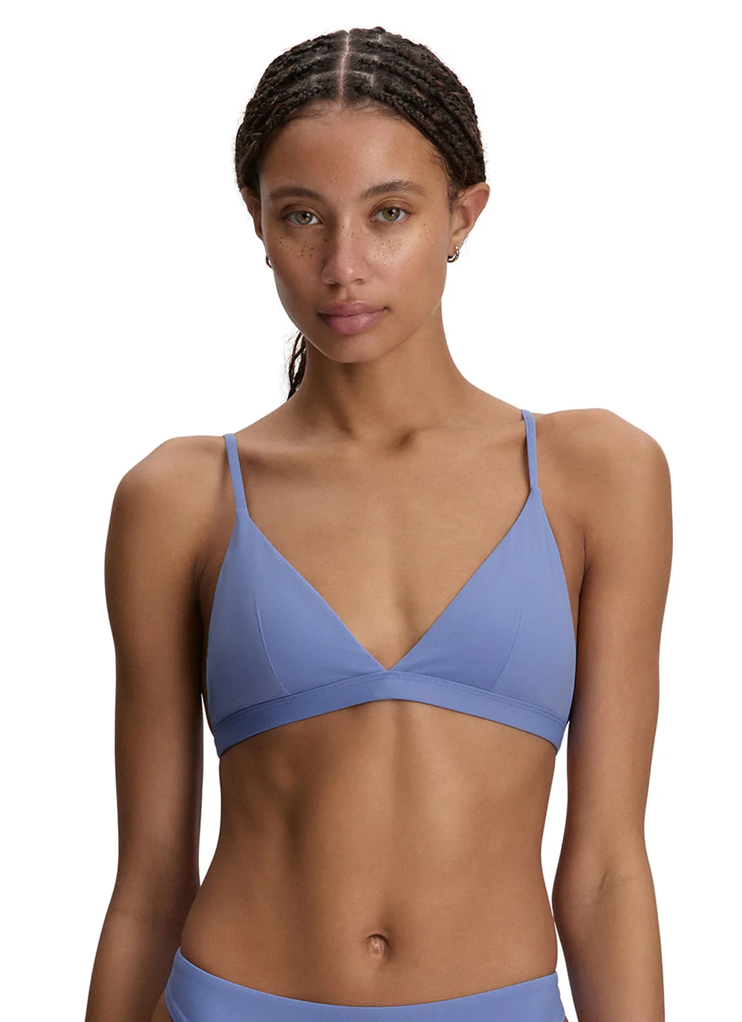 Polo Ralph Lauren Women's Minimal Solids V Neck Bralette Bikini Top - Image 9