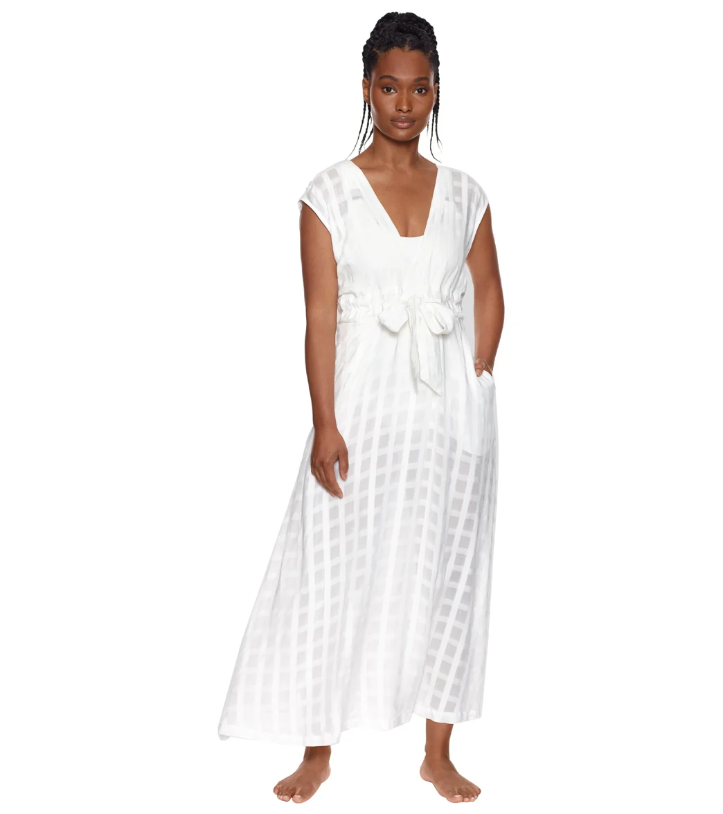 Polo Ralph Lauren Women's Plaid Beachwear Plunge Maxi Dress - Image 10