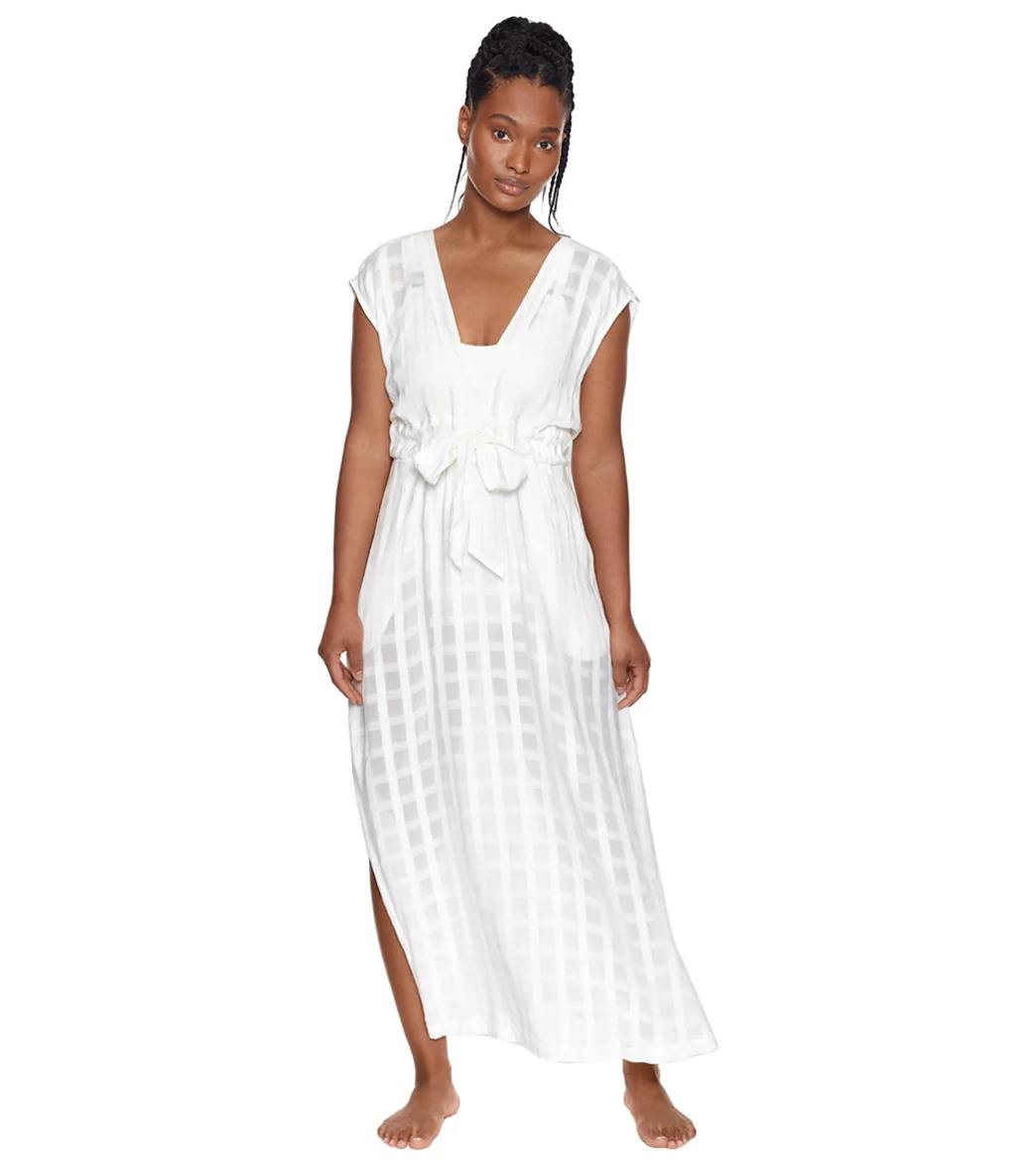 Polo Ralph Lauren Women's Plaid Beachwear Plunge Maxi Dress - Image 12