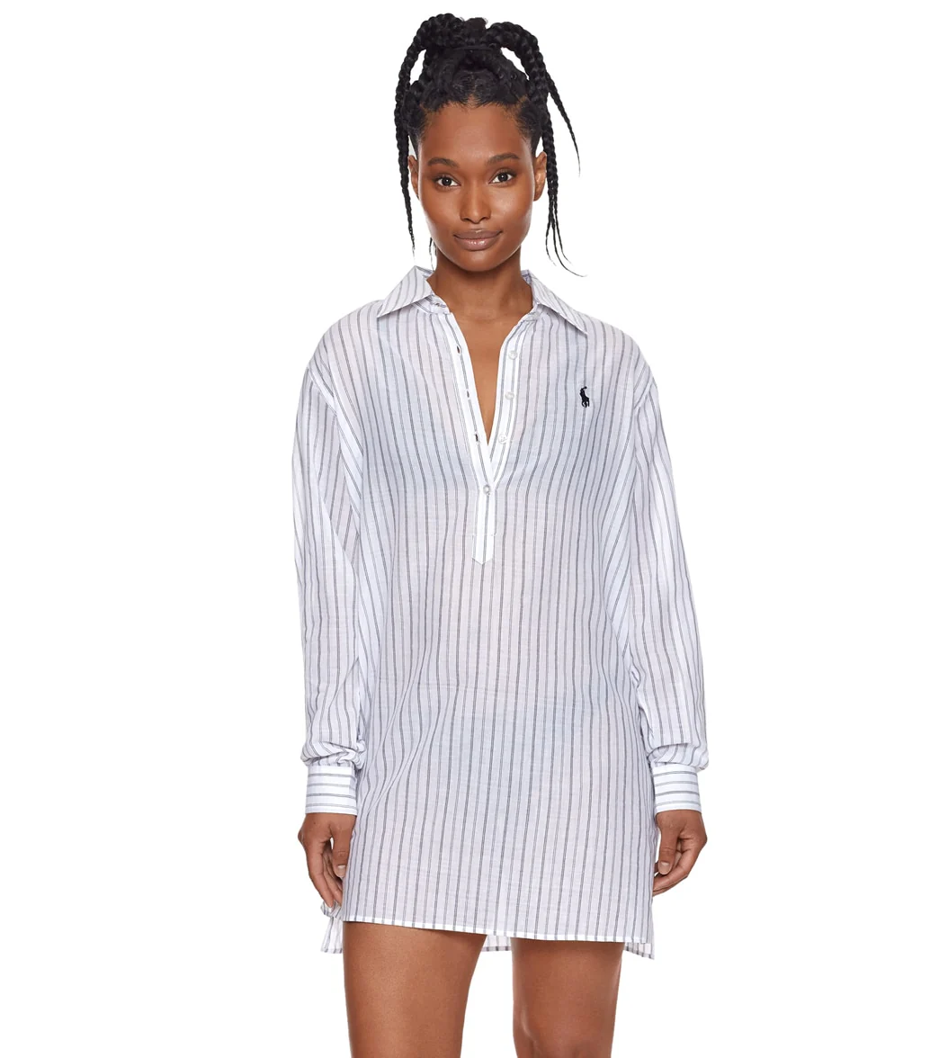 Polo Ralph Lauren Women's Polo Swim Popover Shirt