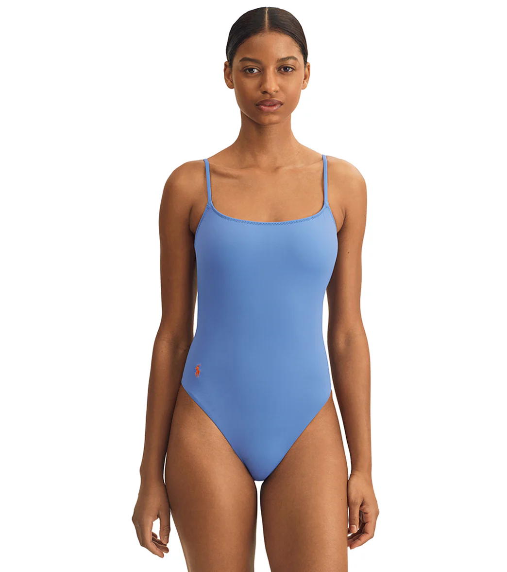 Polo Ralph Lauren Women's Signature Solids Kennedy One Piece Swimsuit - Image 12