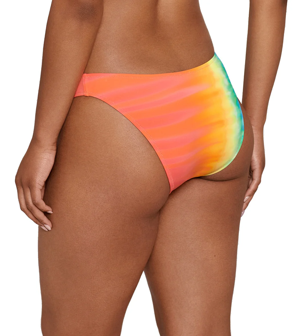Polo Ralph Lauren Women's Tropic Glow Tye Dye Scoop Hipster Bikini Bottom - Image 2