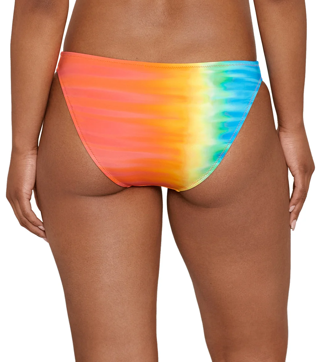 Polo Ralph Lauren Women's Tropic Glow Tye Dye Scoop Hipster Bikini Bottom - Image 3
