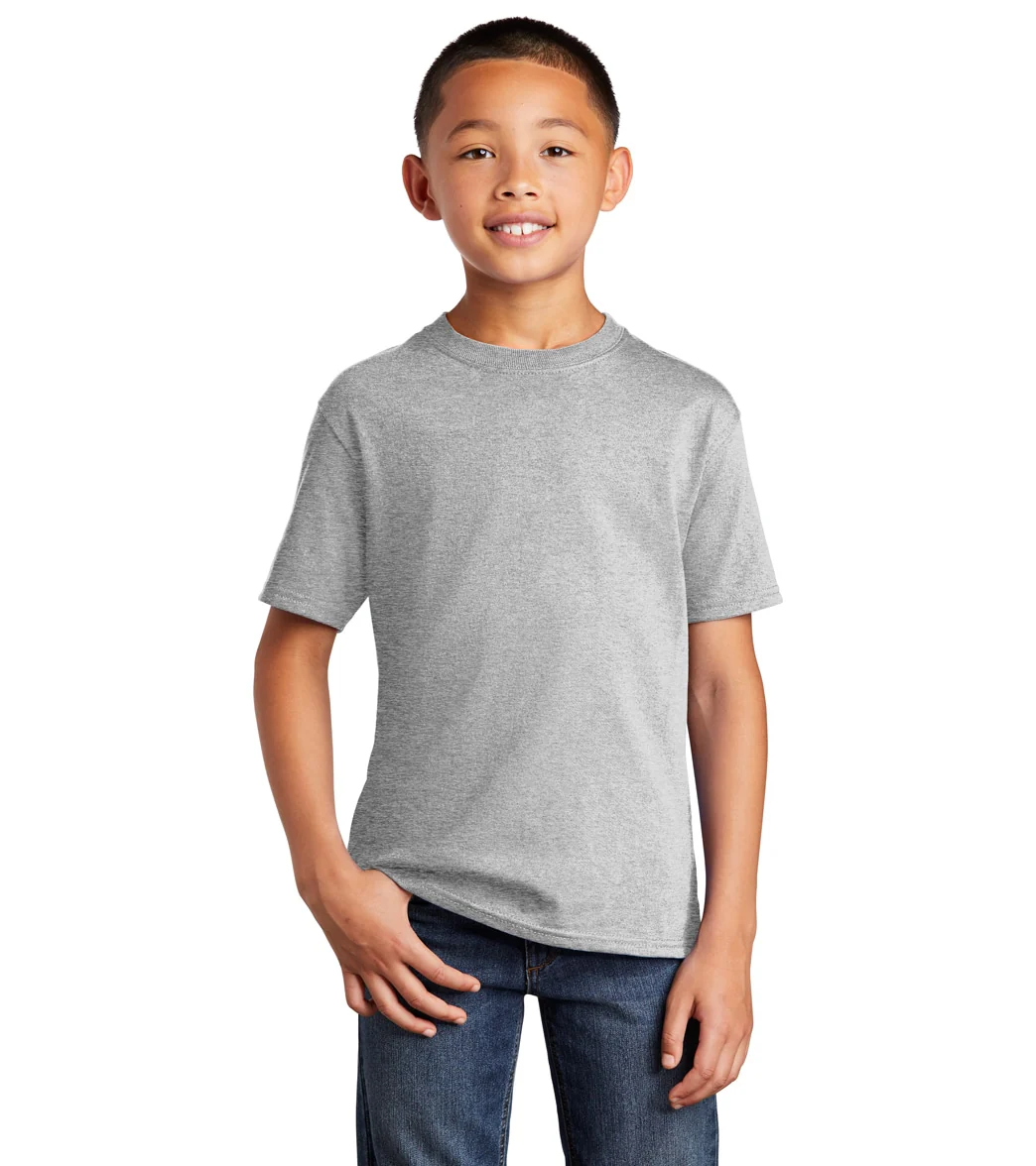 Port & Company Youth Core Cotton Short Sleeve Tee - Image 12